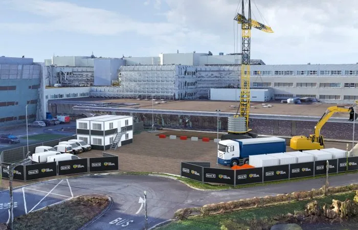 MCL Leeuwarden — fotorealistisch 3D model terreininrichting